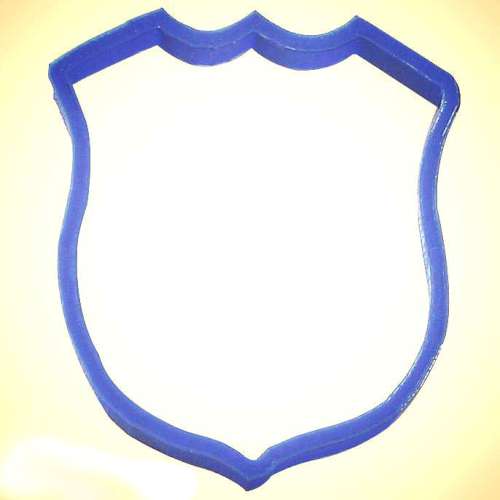 Police Badge or Shield Cookie Cutter